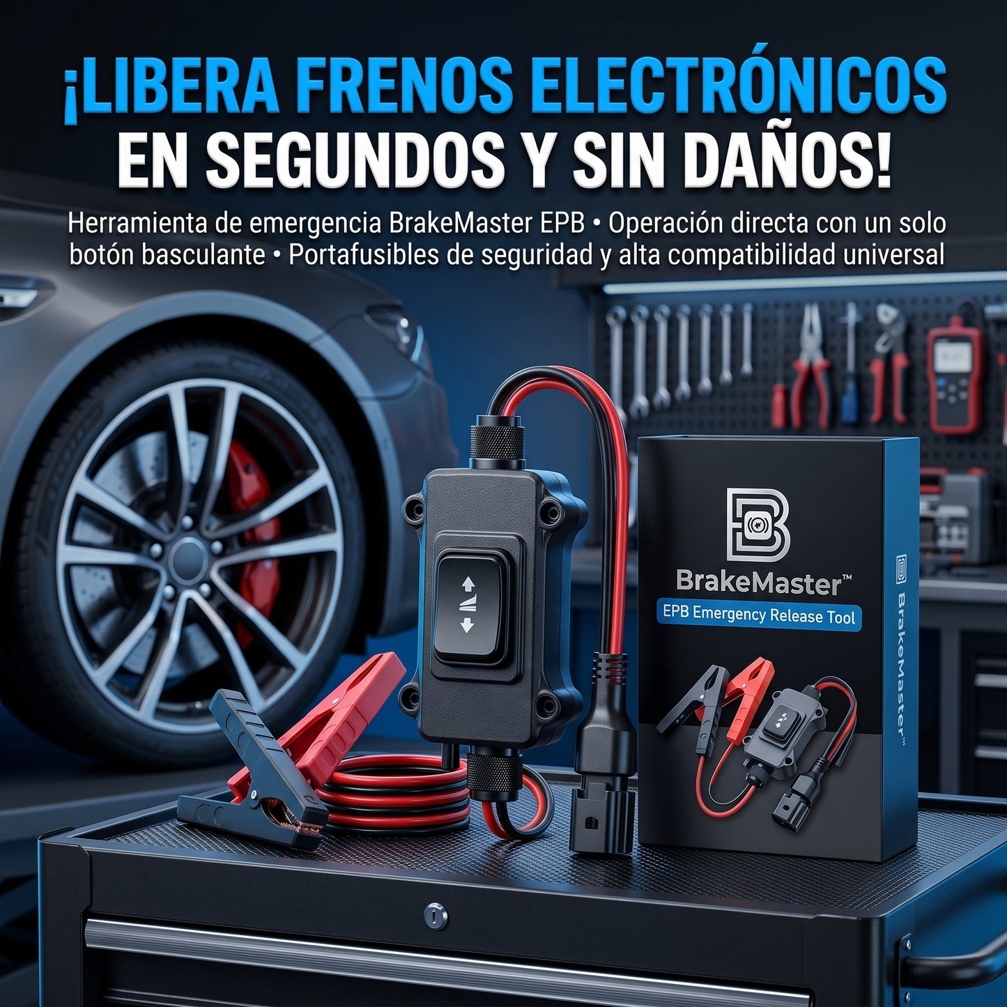 BrakeMaster EPB liberar de forma segura los frenos